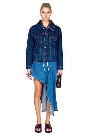 Loop Hem Doubled Jacket