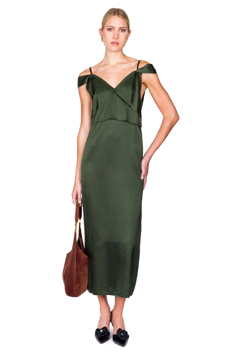 V-Neck Slip Dress