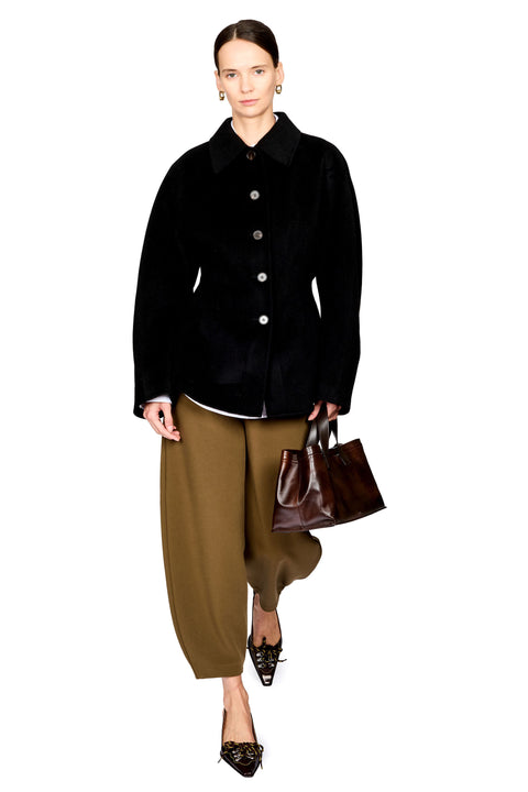 Double-Faced Sculptural Jacket