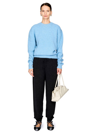 Pintucked Sweatpants