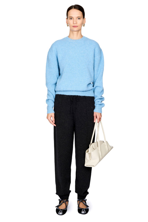 Pintucked Sweatpants