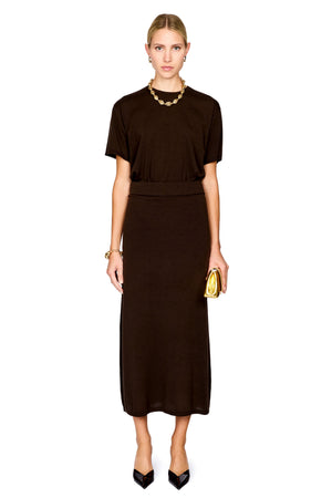 Long Knit Skirt