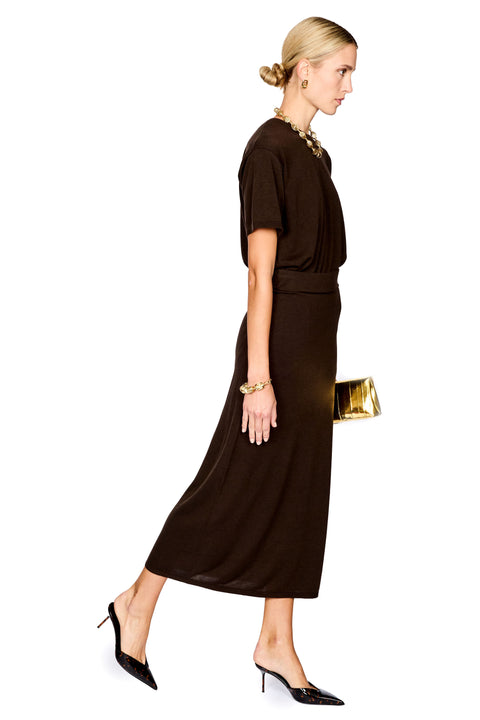 Long Knit Skirt