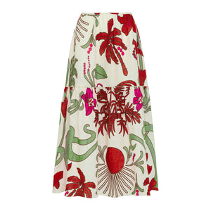 Ghost image of Juan de dios ornella maxi linen skirt