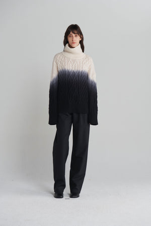 Dip Dye Turtleneck