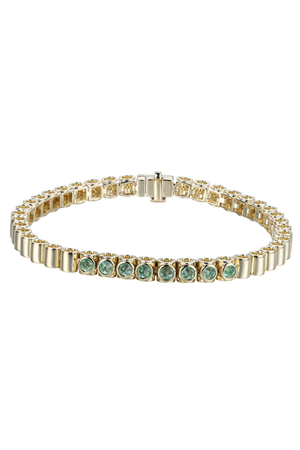 Tubbo Emerald Tennis Bracelet