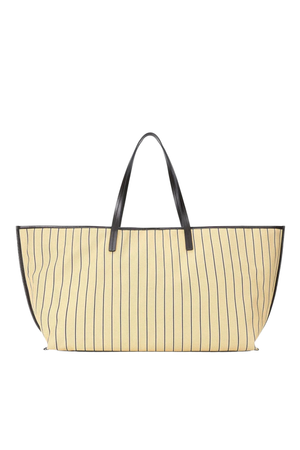 Christos Large Tote Monday Stripe