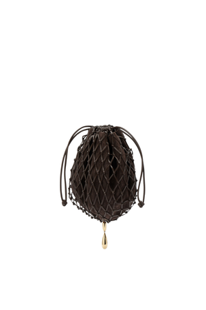 Macrame Pouch In Sheep Nappa