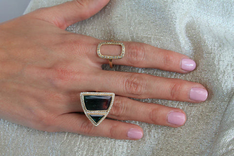 Kelly Diamond Ring, .35 Tcd