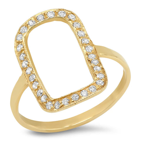 Kelly Diamond Ring, .35 Tcd