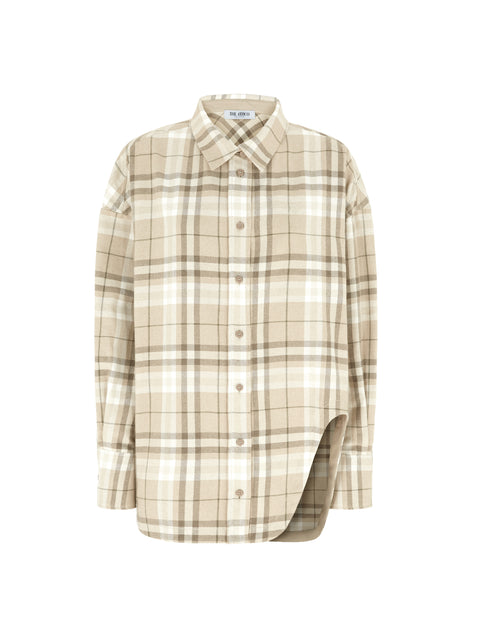 Long Sleeve Plaid Button Down