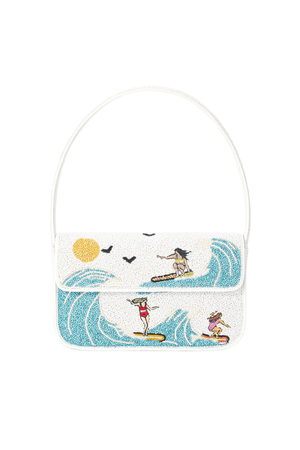 Tommy Beaded Bag Surf Babes
