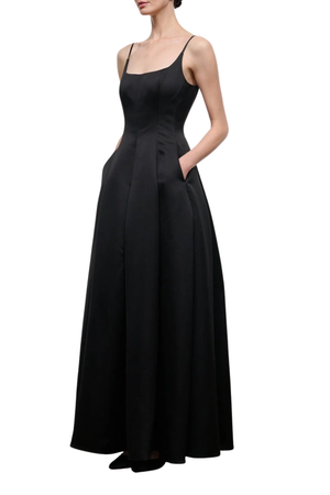 Joy Satin Maxi Dress