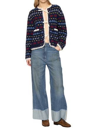 Preston Knit Tie Front Cardigan