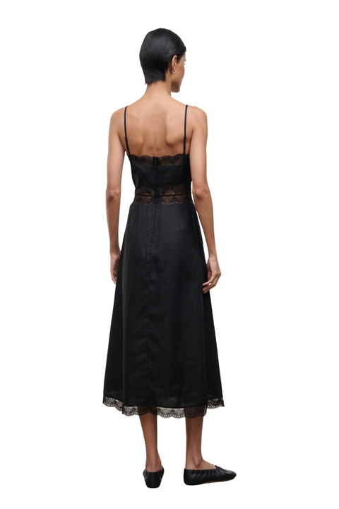 Amalina Linen Dress