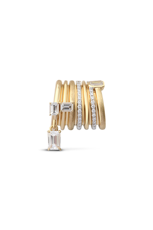 Tourbillon Earring Emerald Cut