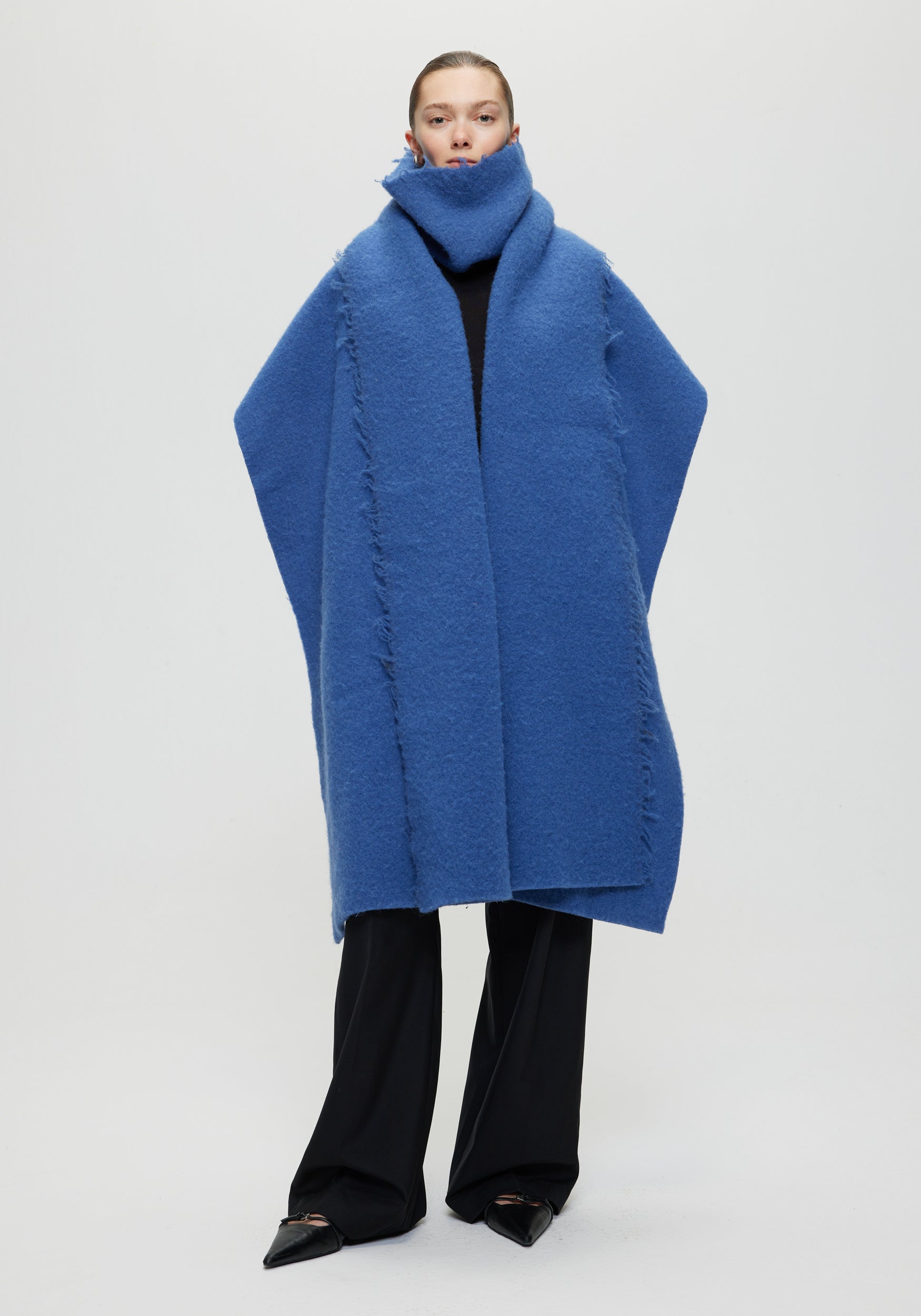 Aveline Quilted Puffer Wrap Coat