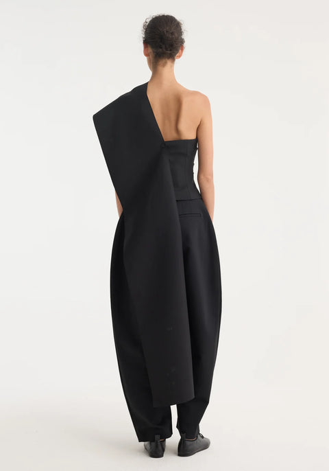 One Shoulder Cape Top