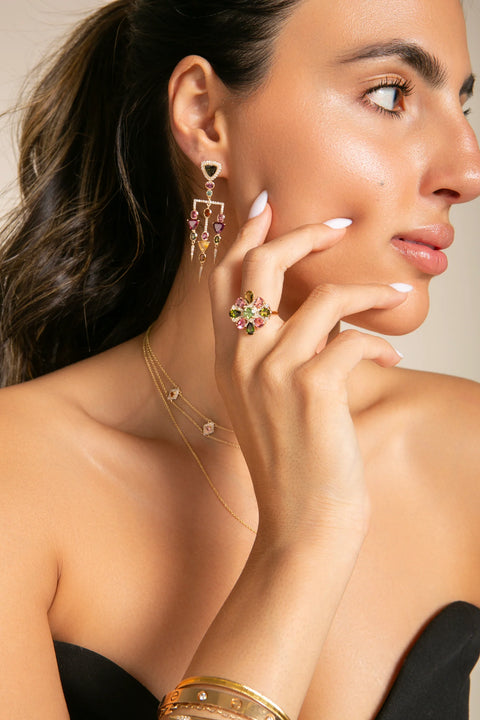 Floral Radiance Ring