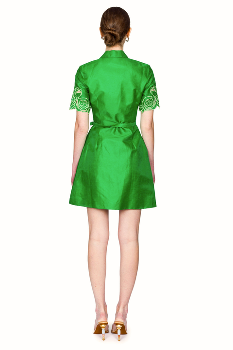 Brigitte Applique Mini Dress