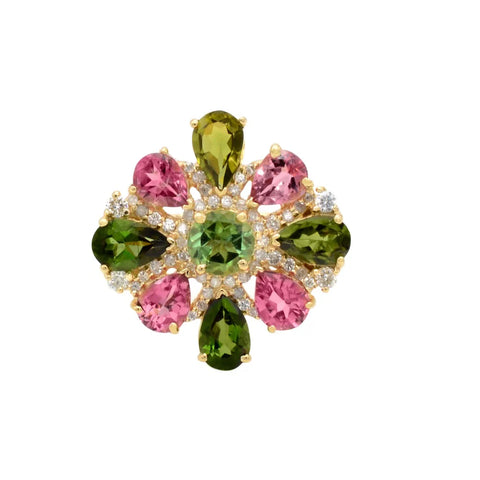 Floral Radiance Ring