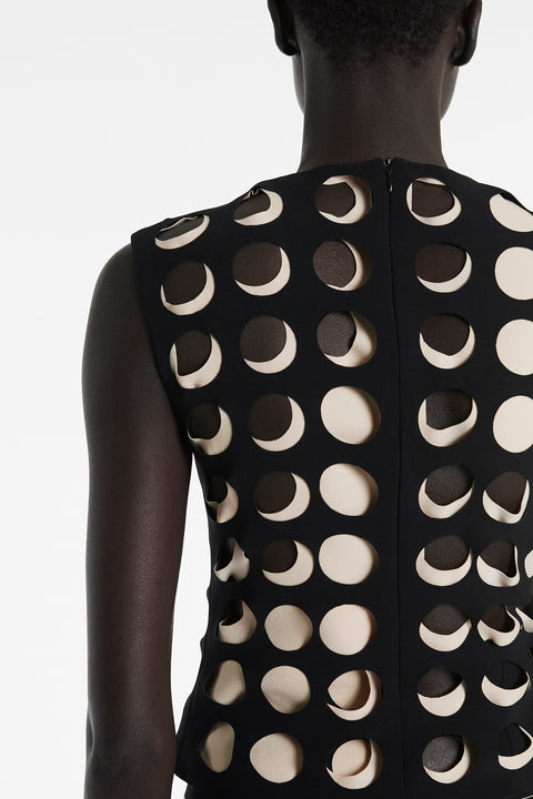 Top With Layered Hole
