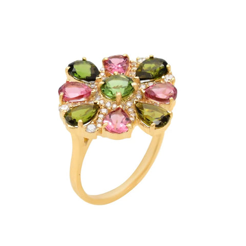 Floral Radiance Ring