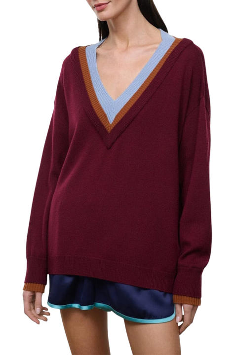 Norman Sweater Pinot Multi