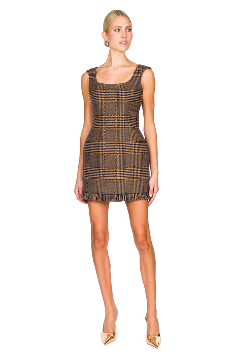 Plaid Mini Dress