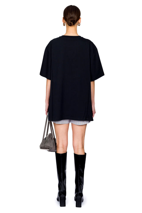 Striped Cotton Short Pant