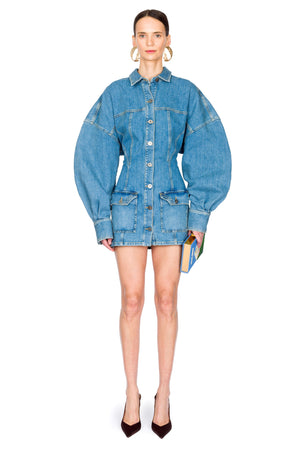 Denim Mini Dress
