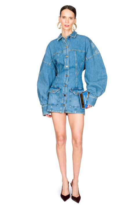 Denim Mini Dress