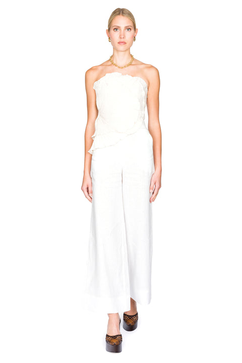 Las Olas Pleated Top