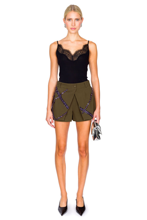 Tailored Mini Skirt