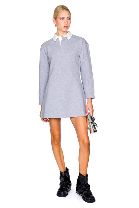 Long Sleeve Polo Dress