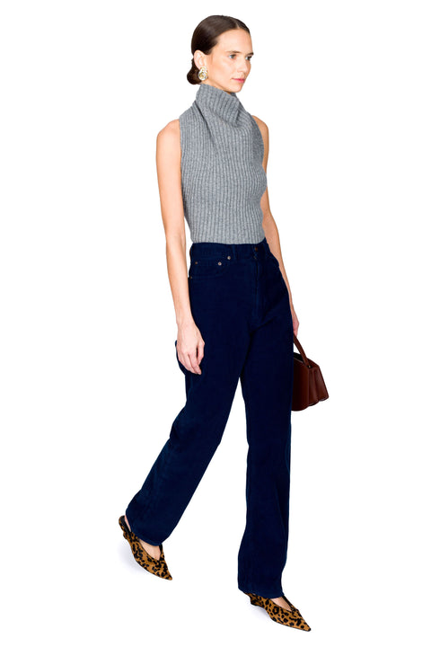 Draped Sleeveless Top