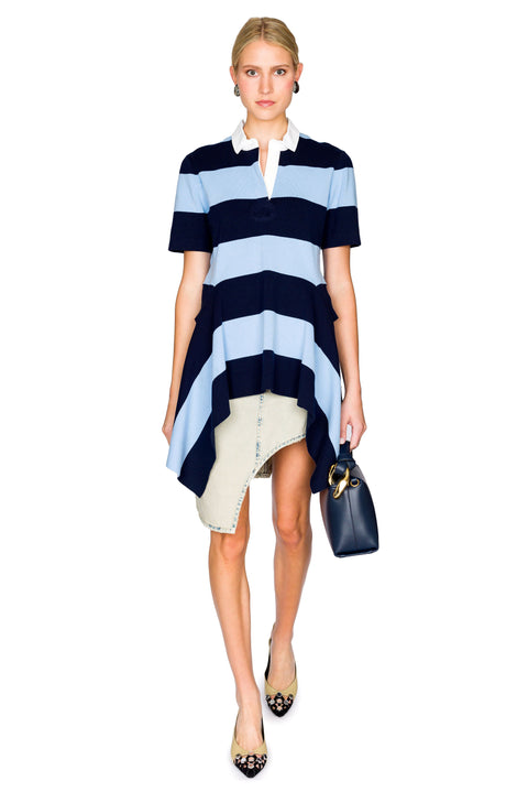 Denim Asymmetric Skirt