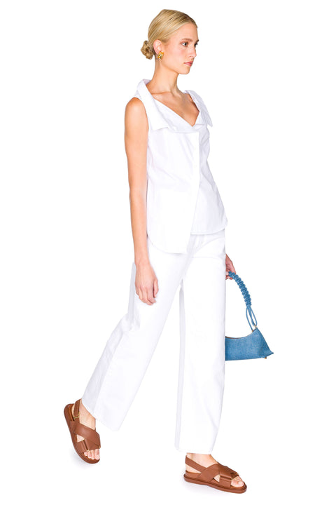 Deconstructed Off-Shoulder Top