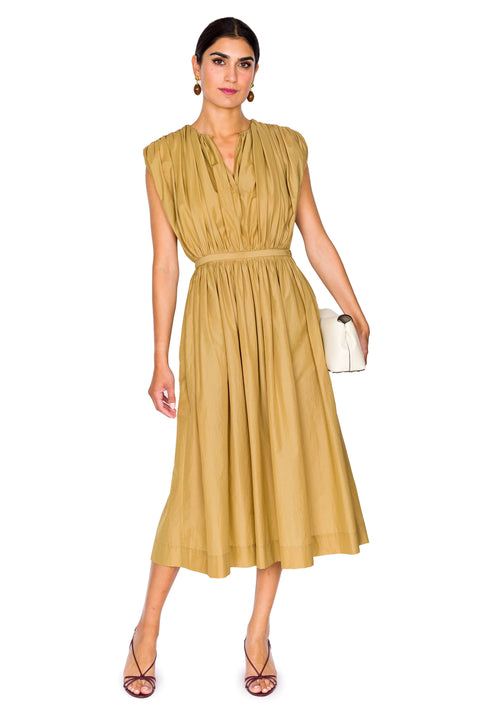 Nylon Midi Dress