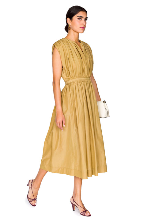 Nylon Midi Dress