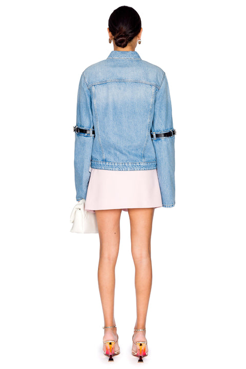 Hybrid Denim Short Jacket