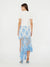 Floating Lace Asymmetric Skirt