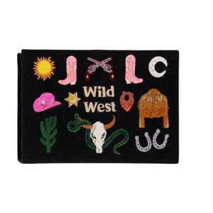 Book Clutch Wild West