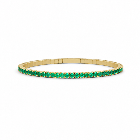 Flexible Emerald Bracelet