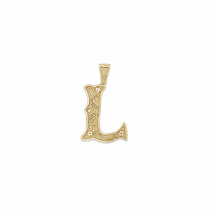 Small Southwestern "L" Charm