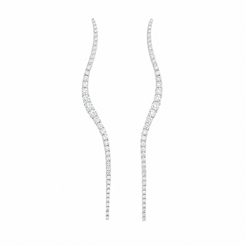 Long Halo Earrings