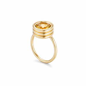 Citrine Grotto Ring