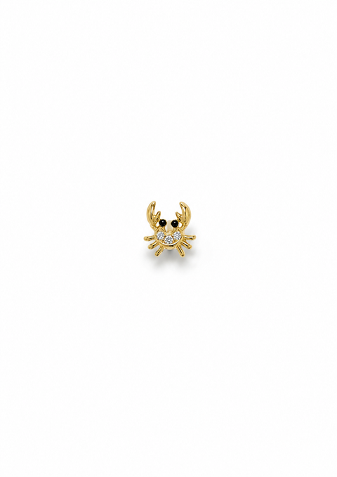 Nano Crab Stud Earring