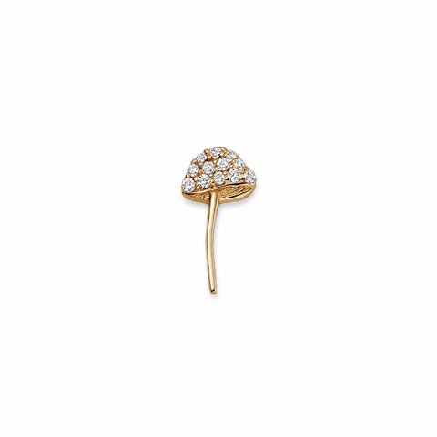 Diamond Mushroom Charm