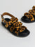 Fussbett Leopard Slingback Sandals